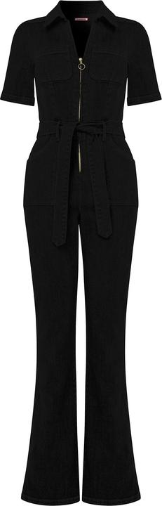 Actual product image Joe Browns PETITE retro denim zip-front jumpsuit (46)