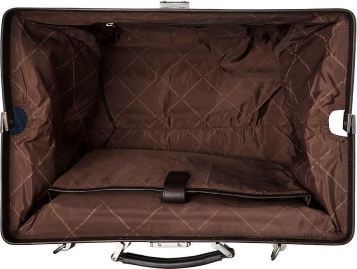 Produktbild The Vegan Cow Chesterfield Brand Leren Weekendtas Bruin Corfu (41.90 l)