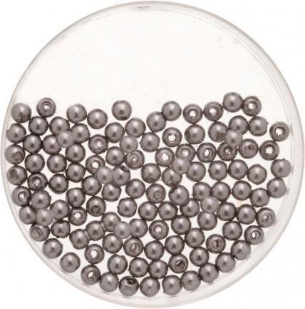 Immagine prodotto Glorex Perline di cera grigie 4mm 100pz