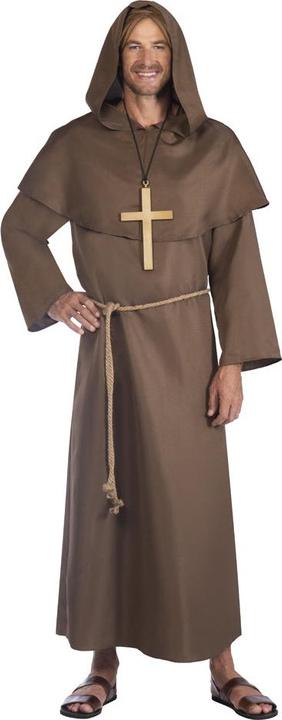 Immagine prodotto Amscan Costume da monaco adulto con cappuccio marrone taglia plus (XL)