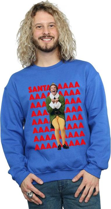 Produktbild Elf Buddy Santa Scream Sweatshirt (M)