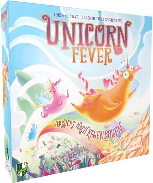 Image du produit Horrible Guild HR019 - Unicorn Fever, jeu de société, 2-6 joueurs, à partir de 14 ans (édition allemande) (Allemand)