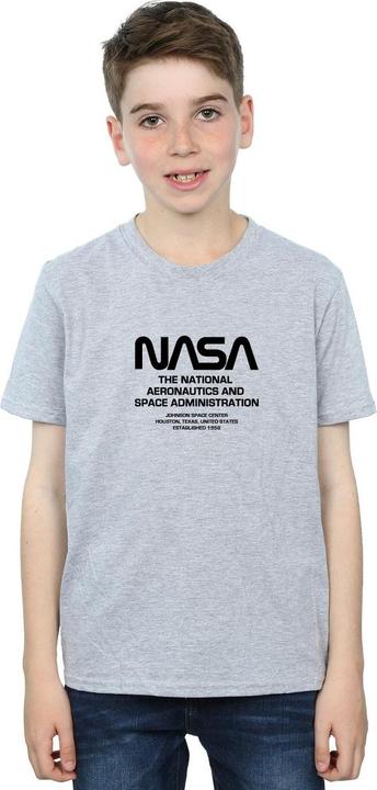 Actual product image Nasa Boys Worm Blurb T-Shirt (140, 146)
