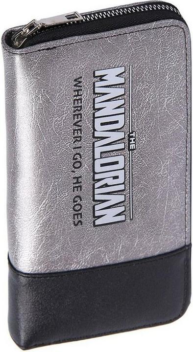Actual product image The Mandalorian ticket box faux-leather, gray