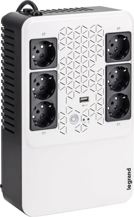 Legrand UPS Keor Multiplug 600 AVR 4 + 2 FR 310083 (0.60 VA, 360 W, Interattivo linea UPS)