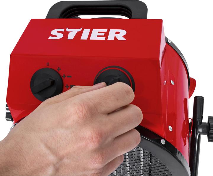 Actual product image Stier Ceramic fan heater 5.0 kW (5000 W)