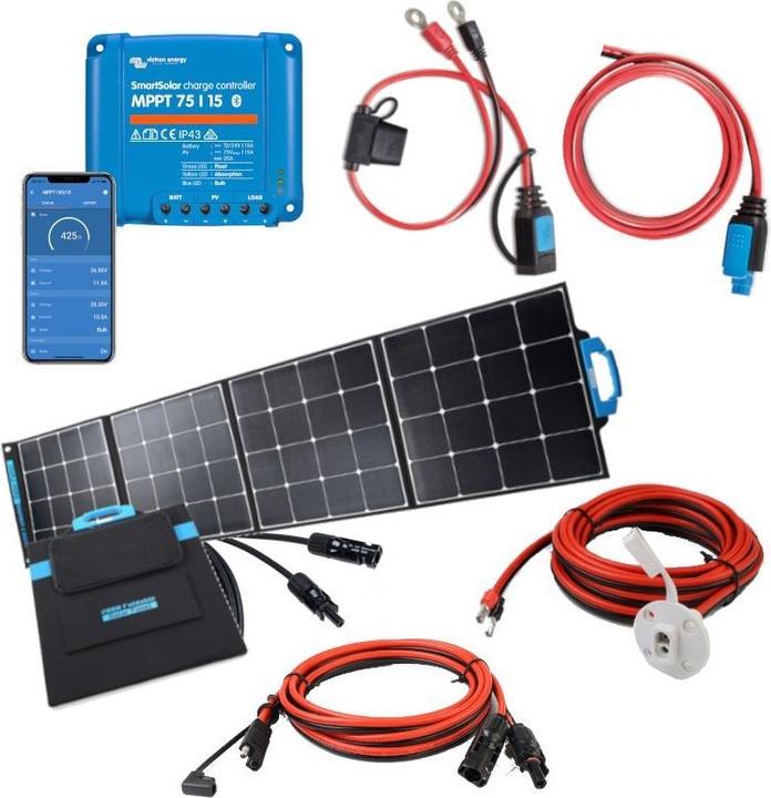 Produktbild Victron Energy Solar Faltpanel Set (200 W)