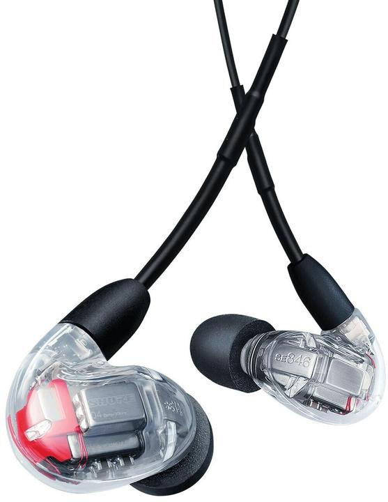 Image du produit Shure Écouteurs intra-auriculaires SE846 2ème génération - Transparent (pas de réduction du bruit, Filaire)