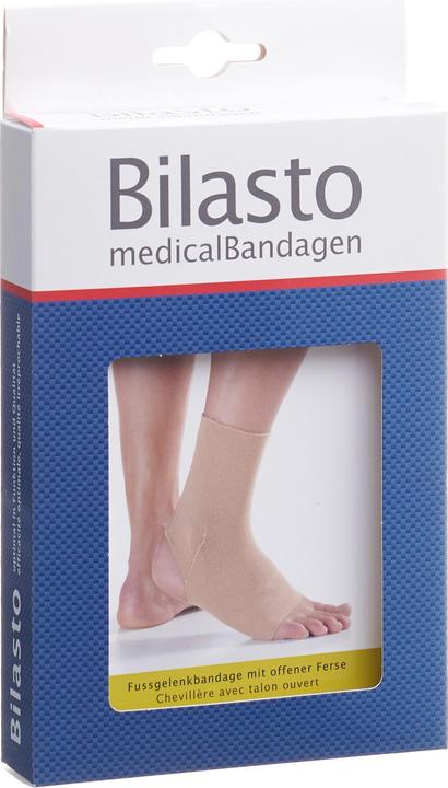 Image du produit Bilasto Uno Bandage pour cheville L talon ouvert beige (L)