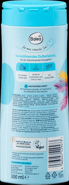Nutritional values and ingredients dm Balea Balea After-Sun Shower Gel - 300 Ml (300 ml)