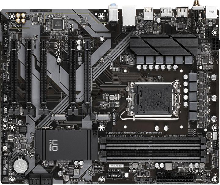 Produktbild Gigabyte B760 DS3H (LGA 1700, Intel B760 Express, ATX)