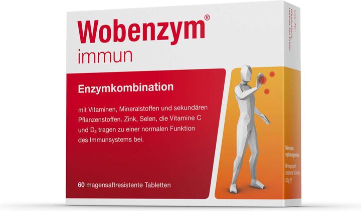 Wobenzym immun Tabletten, 60 St. Tabletten (60 Stück, Tabletten)