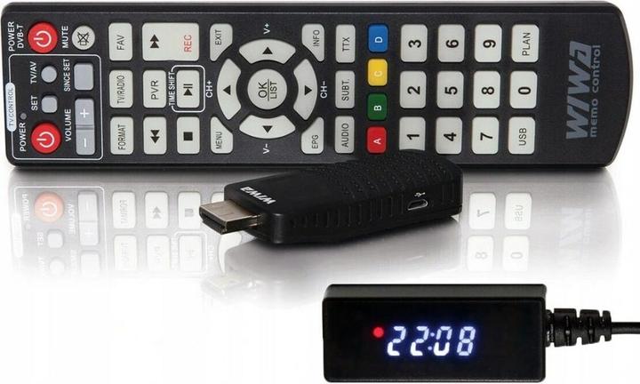 Actual product image Wiwa TUNER DVBTT2 H265 MINI LED (DVB-T2, DVB-T)
