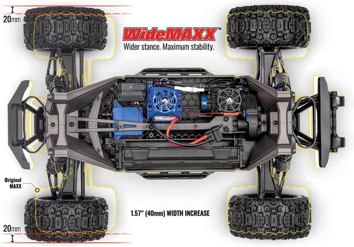 Actual product image Traxxas Wide Maxx 4WD (RTR Ready-to-Run)