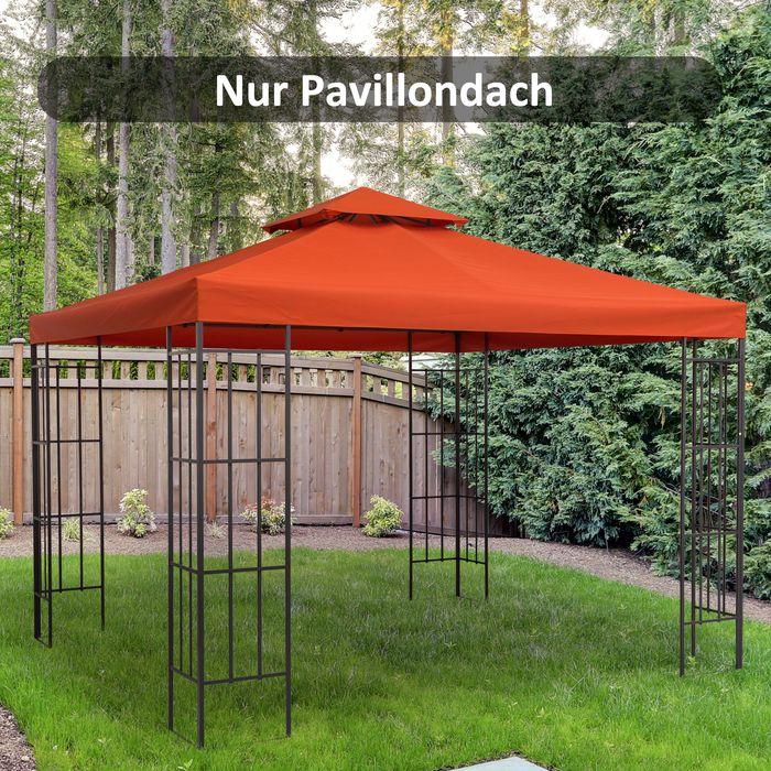 Actual product image Outsunny Replacement roof for metal pavilion (300 cm, 300 cm)