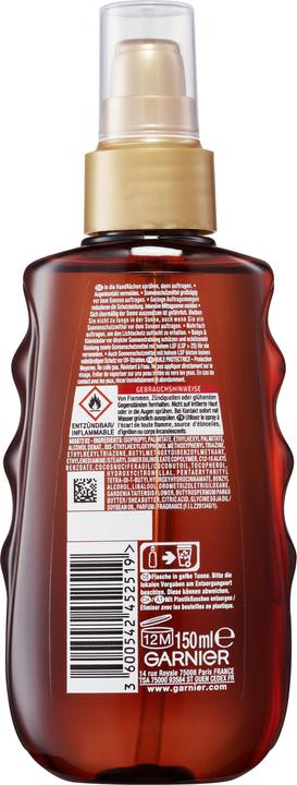 Garnier Ambre Solaire (Sonnenöl, SPF 20, 150 ml, 172 g)