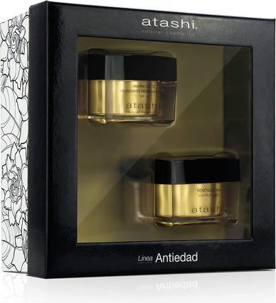 Produktbild Atashi Cellular Cosmetics Renovator Cream AHA Fruchtsäuren 50ml mit Geschenkcreme SPF15 50ml (Gesichtspflege set)