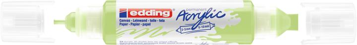 Nährwerte und Zutaten Edding Acrylmarker 5400 Double Liner (Pastellgrün, 10 mm, 1 x)