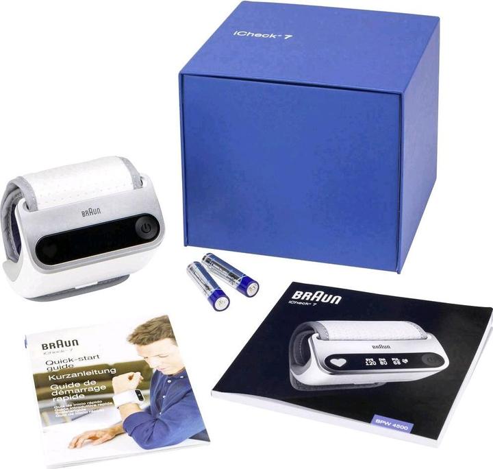 Produktbild Braun iCheck 7 (Blutdruckmessgerät Handgelenk)