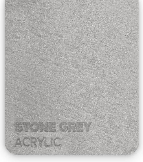 Image du produit flux Plaque acrylique - Beamo - Stone Grey (21 cm, 30 cm)