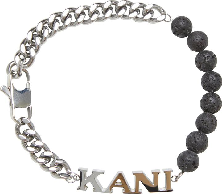 Actual product image Karl Kani KK Retro Kani Lavapearl Bracelet - 186101 (100% steel)