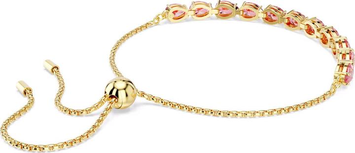 Actual product image Swarovski Matrix Armband Tropfenschliff Rosa Gold (24 cm, Swarovski Metal)