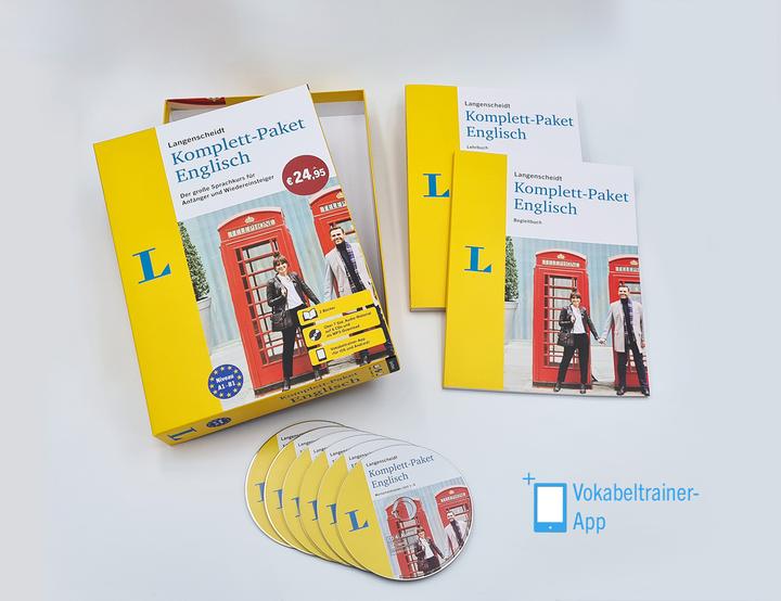 Image du produit Langenscheidt Komplett-Paket Englisch (Allemand, Anglais, 2022)