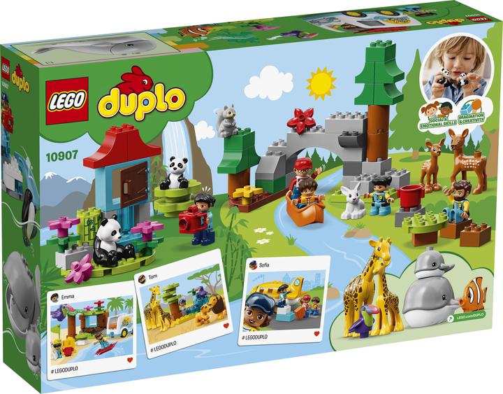 Image du produit LEGO DUPLO Animaux du monde (10907)