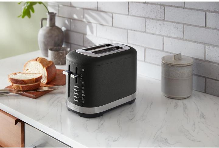 Actual product image KitchenAid 5KMT2109EBK manual 2-slice toaster cast iron black