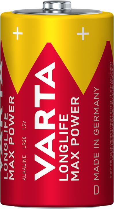 Image du produit Varta Puissance maximale (2 pcs, C, 7800 mAh)
