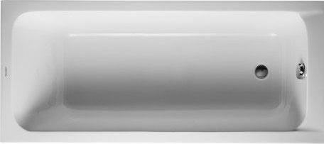 Immagine prodotto Duravit Vasca rettangolare D-Code 75 x 170 cm bianca liscia 7000970000000 (120 l, 170 cm, 75 cm)