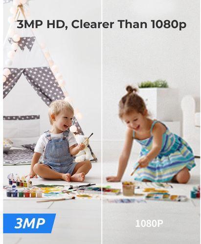 Image du produit Reolink CAREolink E1-V2, 3MP, 1080p Full HD (2304 x 1296 Pixels)