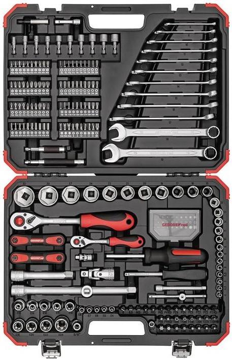 Actual product image Gedore Red Socket spanner set (232 pieces)