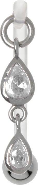 Actual product image Bijouteria Genital piercings (Surgical steel 316L, Bioplastic, Zirconia)