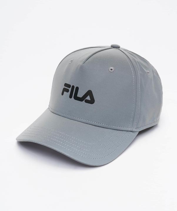 FILA Bianco Reflective Linear Logo Snapback Cap (One Size)