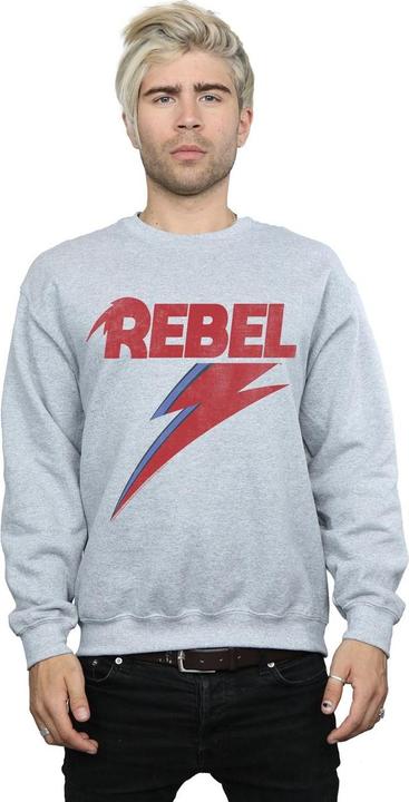 Produktbild David Bowie Distressed Rebel Sweatshirt (5XL)