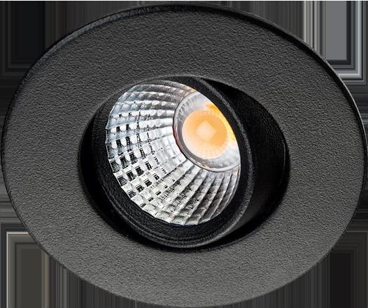 Immagine prodotto Sg Faretto da incasso a LED 4W Nano Tilt 3000K A sw 1LED 240lm Alu mt electr IP44 hglz (240 lm)