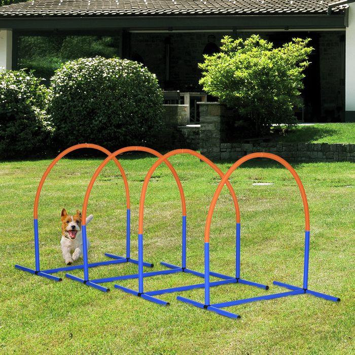 Immagine prodotto Swisshandel24 Attrezzatura per l'addestramento all'agilità del cane, set per l'agilità del cane, set per (Destrezza)