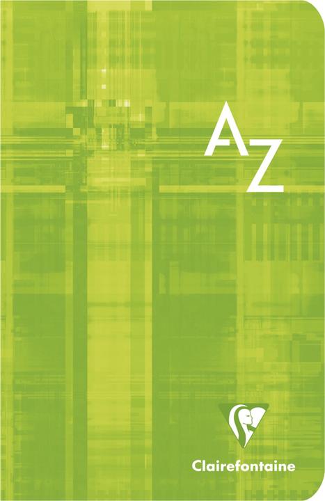 Actual product image Clairefontaine Register A - Z (Special, Checked, Hardcover)