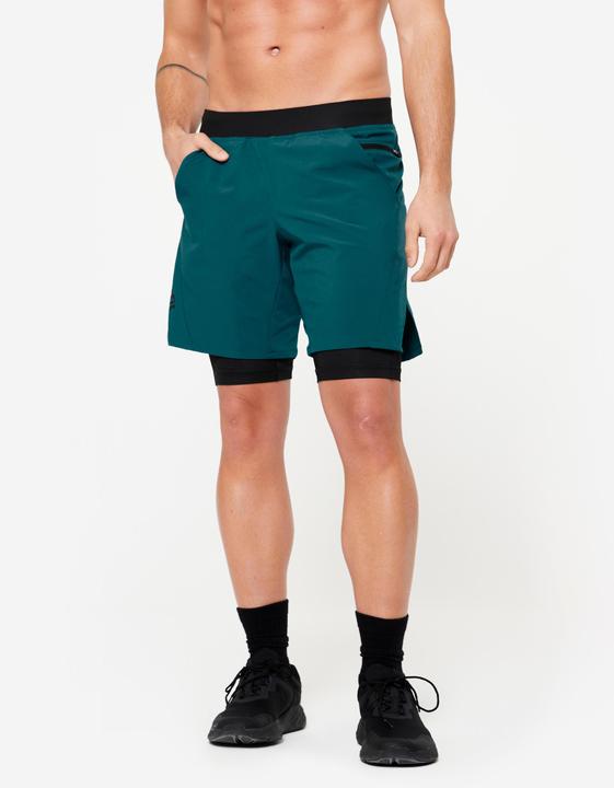 Image du produit Domyos Short 2-en-1 homme respirant - turquoise (XL)