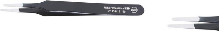 Actual product image Wiha Precision tweezers 2a flat-ru