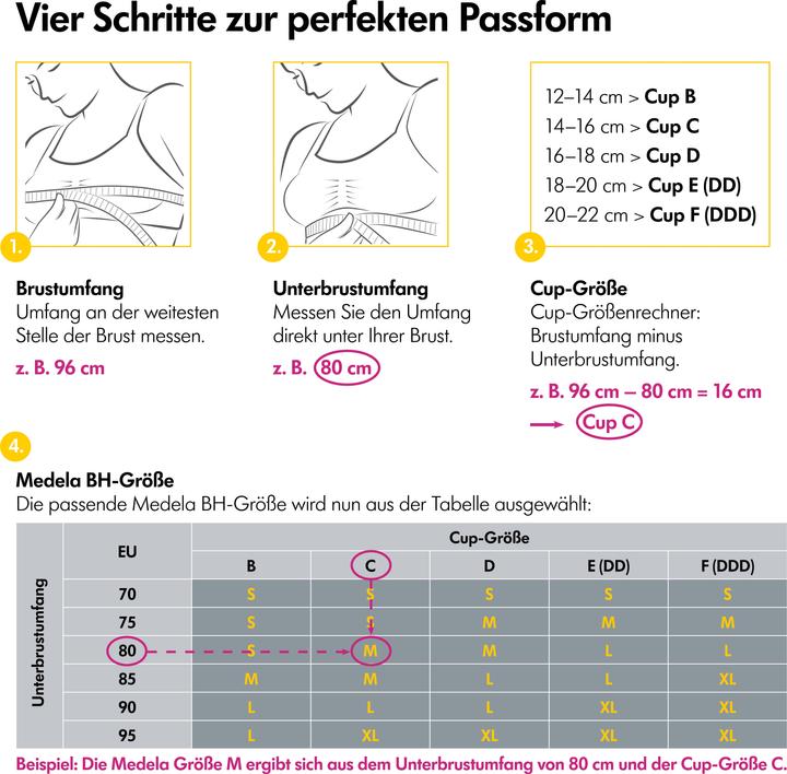 Produktbild Medela Hands-free 3in1 Still- und Pump BH (L)