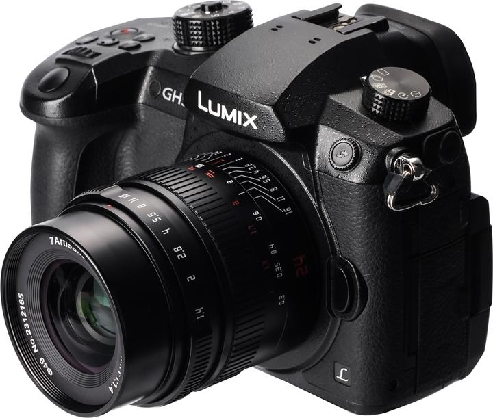 Image du produit 7artisans 24mm f/1,4 pour MFT (Micro Four Thirds)