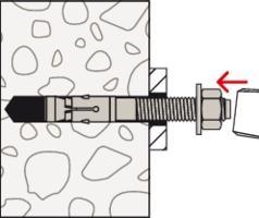 Actual product image Fischer Concrete anchor Thickness (50 pcs.)