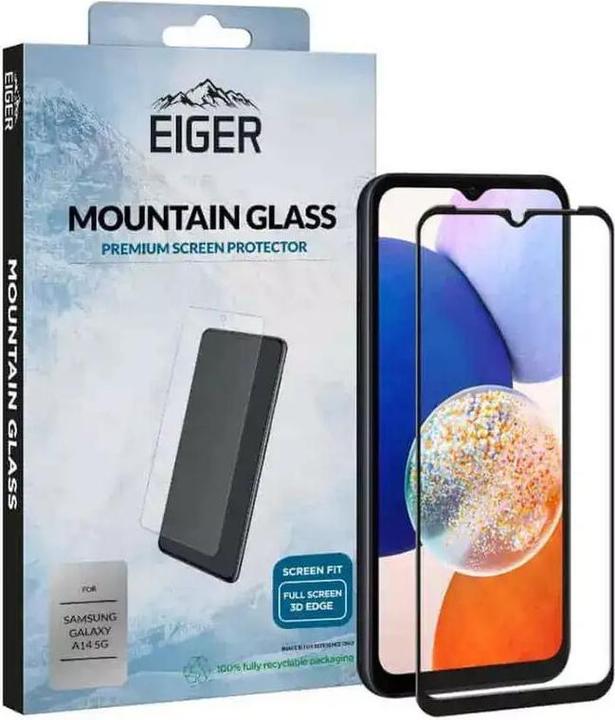 Image du produit Eiger Mountain Glass Clear Edge (1 pièce(s), Samsung Galaxy A14 5G)