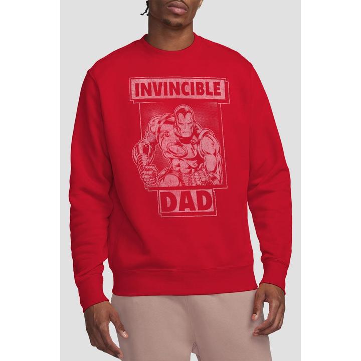 Immagine prodotto Iron Man Invincible Dad Felpa Festa del Papà Adulto Unisex (S)