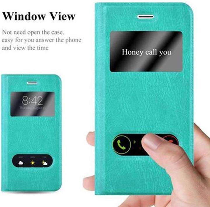 Actual product image Cadorabo Book with View double window cover (Apple iPhone 6, Apple iPhone 6s)