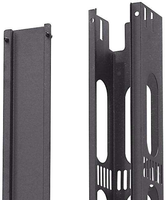 Immagine prodotto EFB Elektronik Gestione cavi verticale 42U, 1 pz., RAL9005, per armadi serie PRO, Per verticale