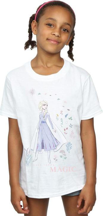 Immagine prodotto Disney Frozen 2 Elsa Make Today Magic Maglietta Ragazze (104)