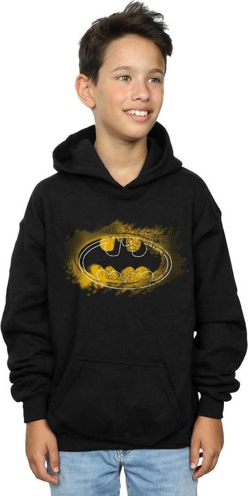Produktbild Batman Spray Logo Kapuzenpullover Jungen (152, 158)
